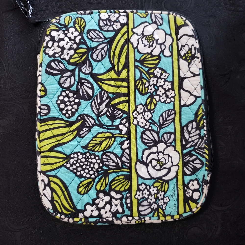 Vera Bradley Teal Green White Floral Tablet Case